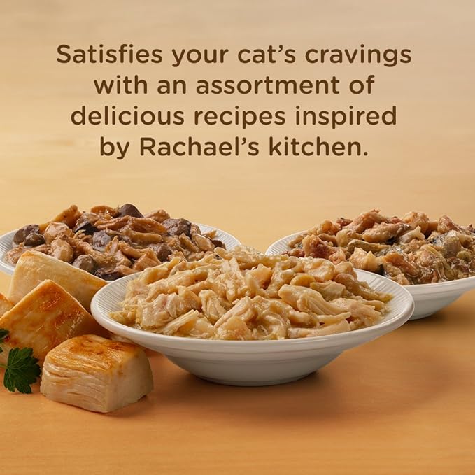 Rachael Ray Nutrish Premium Wet Cat Food, Chicken Lovers Variety Pack, Grain Free, 12 Count (Pack of 2)