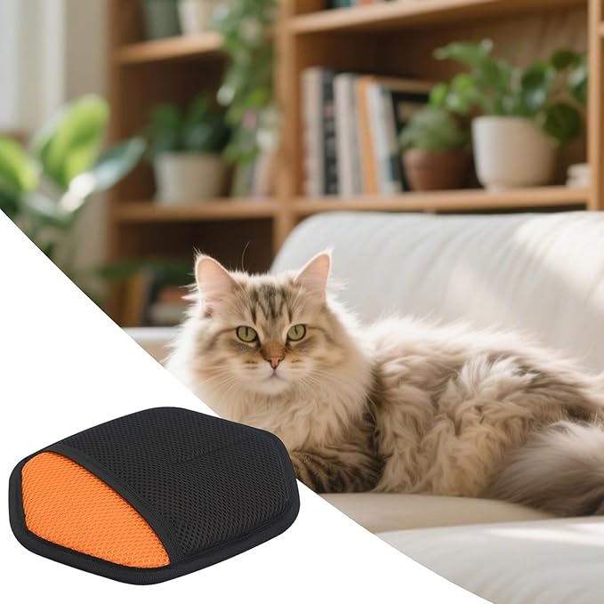 Cat Hair Remover Glove,Electrostatic Pet Grooming Mitts - Cat Detangling Gloves - for Sofas Beds Carpets Clothing Couch Bed Sheets Curtains Car Seats