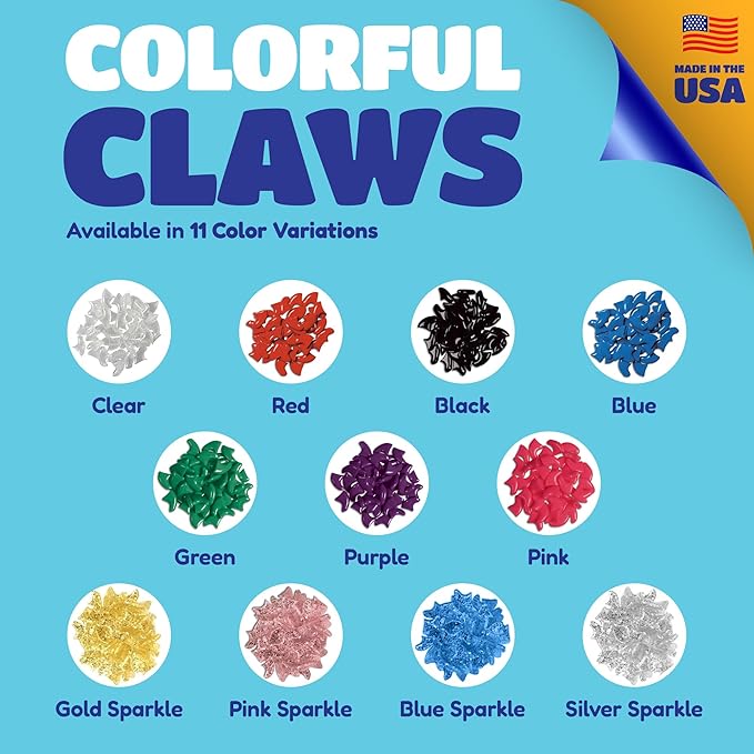Soft Claws Cat Nail Caps for Small Cats – (40 Caps, Blue) - Veterinarian-Developed, Non-Toxic | Protects Furniture & Skin - Easy to Apply, Long-Lasting Anti-Scratch Soft Cat Claw Covers