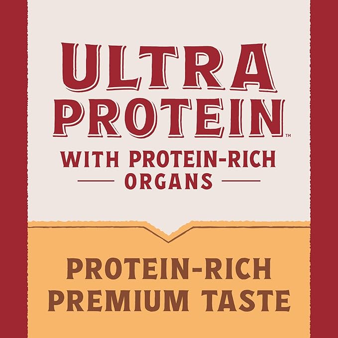 Natural Balance Ultra Protein Wet Cat Food Cuts in Gravy, Real Duck Recipe with Protein-Rich Organs for Cats - 2.7oz. (Pack of 10)