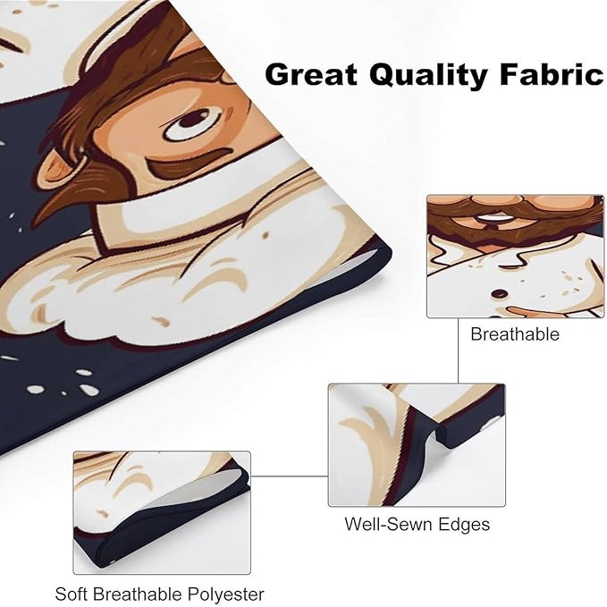 Dog Bandana Spring Pet Scarf Adjustable Triangle Chef Pizza Printing Dog Bib Washable Polyester Puppy Bandana for Small Medium Large Dogs Cat Birthday Party Supplies