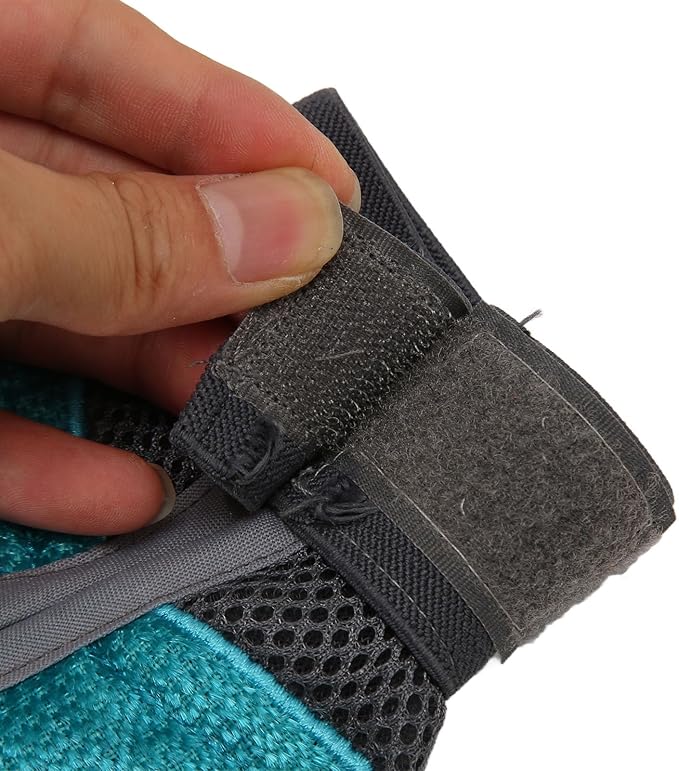 Pet Hair Remover Glove, Pet Grooming Gloves, Reusable Double Sided Cat Brushes Gloves, Efficient Silicone Dog Bathing Gloves, Deshedding Massage kit for Cats Dogs