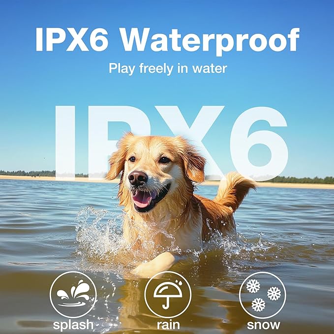 Underground Dog Fence System - Extremely Professional Electric Fence for Dogs for Easy Setup and Waterproof, Wireless Collars with Tone/Shock for 2 Dogs