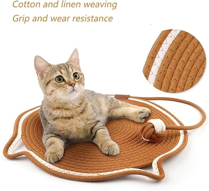 Pets Dual Scratching Pad, Cat Scratch Mats for Indoor Cats, Dual Scratching Pad for Cats, Scratching Pads for Indoor Cat(Pink, 42cm-16IN)