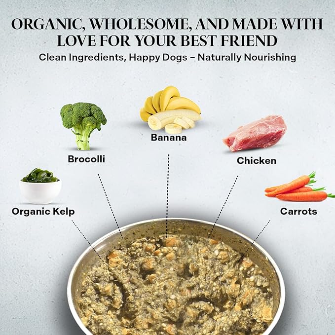 Healthy Dogma - Homestyle PetMix Dehydrated Dog Food - Freeze Dried, Raw, Homemade Dog Food (Homestyle PetMix with Chicken, 10 lbs)