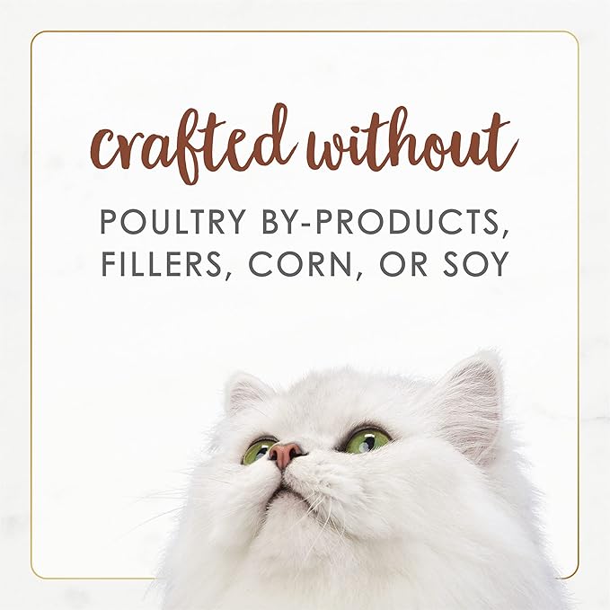 Fancy Feast Purina Wet Cat Food Variety Pack Gourmet Naturals Poultry and Beef Collection - 3 oz. Cans,(Pack of 60)