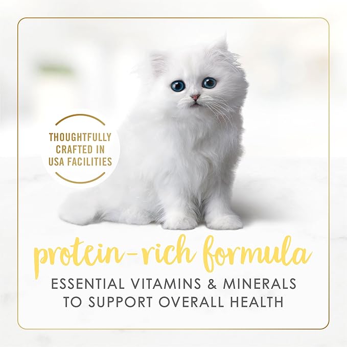 Fancy Feast Purina Kitten Tender Salmon Feast Wet Kitten Food - 3 Oz. Cans,(Pack of 48)