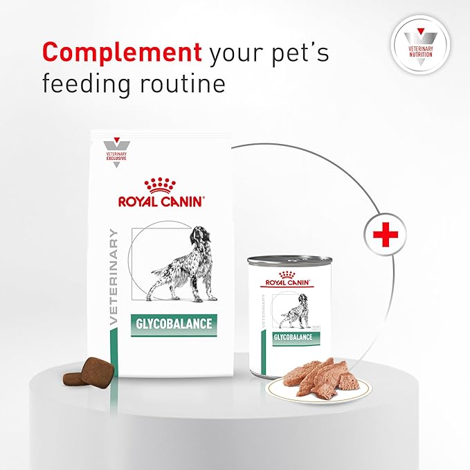 Royal Canin Veterinary Diet Glycobalance Dry Dog Food for Diabetic Adult Dogs, 6.6 lb Bag