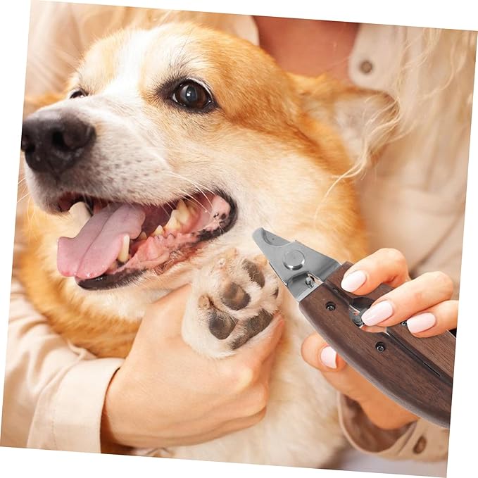 Dog Cat Pet Nail Clipper Precision Trimmer Safe for Pet's Nails Blind Cutting Feature Daily Use Grooming Tool