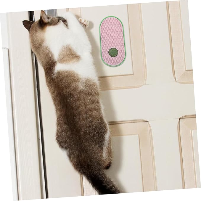 ibasenice Cat Scratching Toy Wall Scratcher Indoor Cat Grooming Tool Pet Massaging Comb