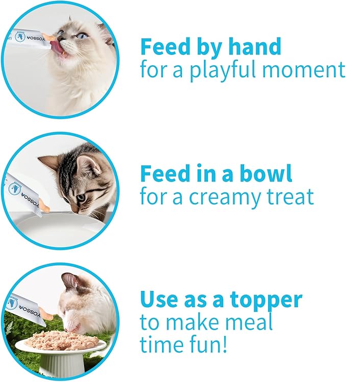 100tubes Cat Treat Snack Wet Lickable Squeeze Stick Lickable Treats Dogs & Cats Omg3 Squeezable Creamy Purée Cat Snack Chicken Lickables with Multivitamin pet Treats Healthy Grain-Free