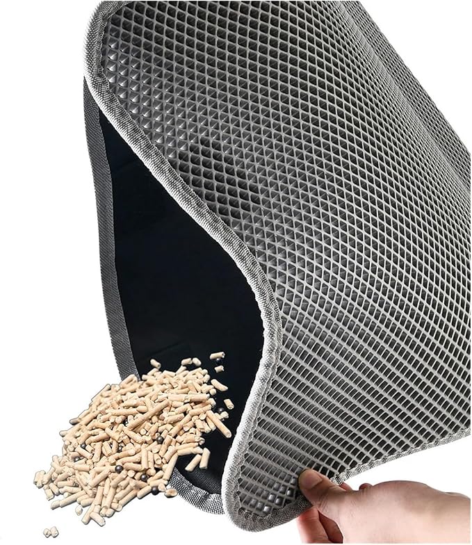 1pcs Cat Litter Mat Double Layer Pet 40x60cm