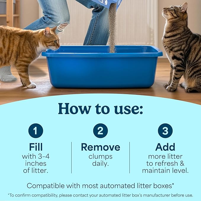 Fresh Step Odor Shield Light Weight Advanced Multi Cat Clumping Litter with Febreze Freshness, 11.5 lb, Pack of 2 (Package May Vary)