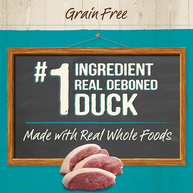 Merrick Purrfect Bistro Grain Free Premium Soft Canned Pate Adult Wet Cat Food, High Protein Duck Recipe - (Pack of 24) 3 oz. Cans