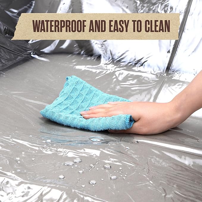 Houseables Plastic Couch Cover, Plastic Couch Covers for Pets, Clear Sofa Protector for Moving, Loveseat Protector, Cats, Storage, Pets, Spills, Heavy Duty, Waterproof, Vinyl, Thick, 84.5 x 40 x 36 in
