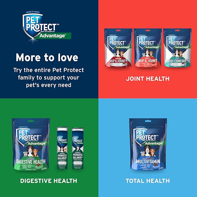 Pet Protect Cat Probiotic Balance+ Oral Gel, Vet-Formulated Endurosyn, Prebiotics & Probiotics for Cats, 3-Day Supply, Chicken & Fish Flavor (15g)