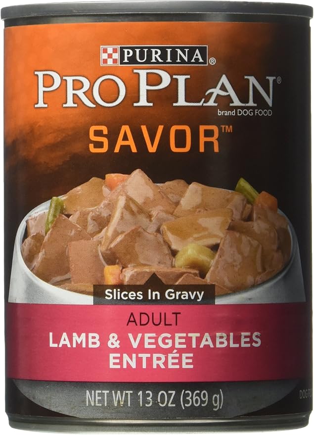 Purina Pro Plan Canned Adult Lamb And Veg Food, 13 Oz.