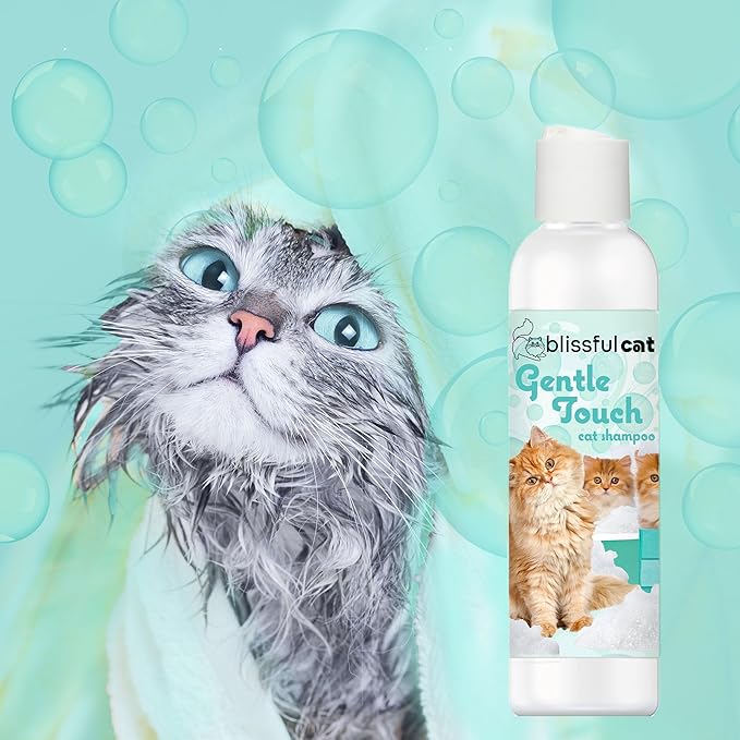 The Blissful Cat Gentle Touch Cat Shampoo, 4-Ounce
