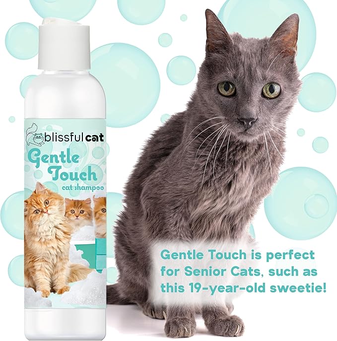 The Blissful Cat Gentle Touch Cat Shampoo, 4-Ounce