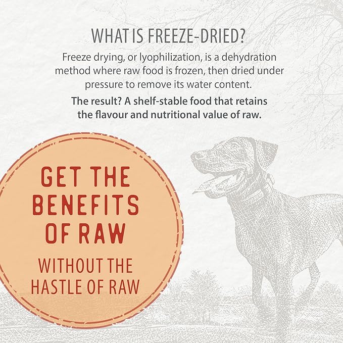 Caledon Farms Freeze-Dried Coated Chicken Recipe Premium Dry Dog Food 3.9lb