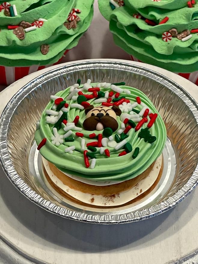 Dog Christmas Cake Treat