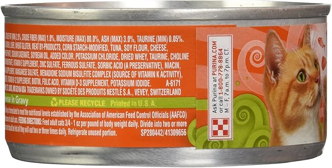 Friskies Canned Tasty Treasures Cat Food, Chicken & Tuna, 5.5 oz, 1 pack