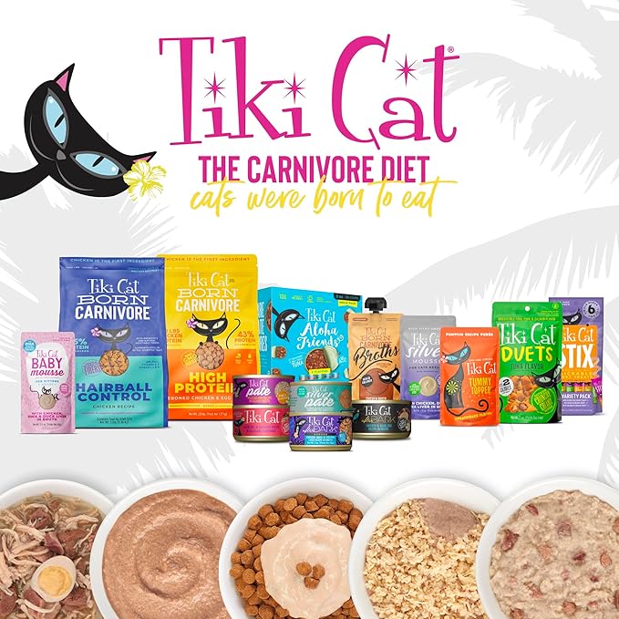 Tiki Cat Solutions Topper Multipack, Tummy Topper, Pumpkin Recipe in Broth, 1.5 oz. Pouch (12 Count)