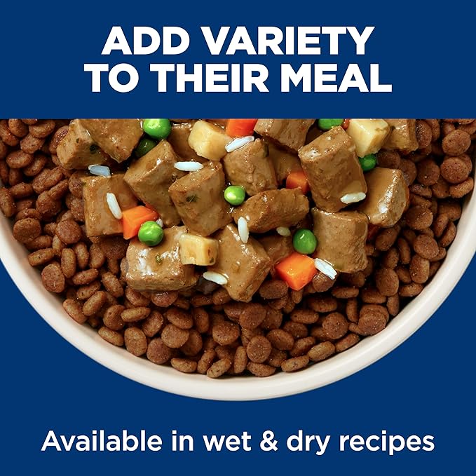 Hill's Science Diet Adult 1-6 Premium Nutrition Wet Dog Food, Chicken & Beef, 13 oz. Cans, 12-Pack