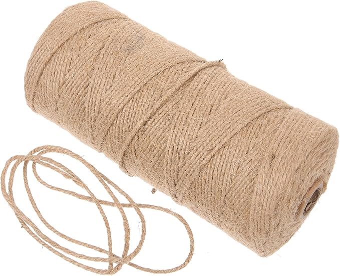 Cat Natural Sisal Rope Multifunction Decor Cat Rope Cat Scratcher Rope for Scratching Post Tree Cat Scratching Board 1 roll