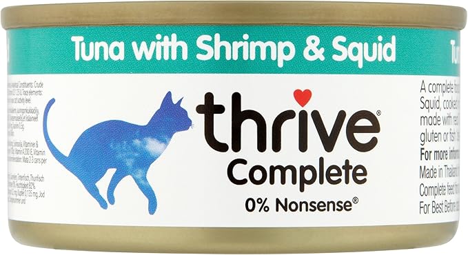 Thrive Complete Cat Food Tuna with Shrimp & Squid 12 x 75g