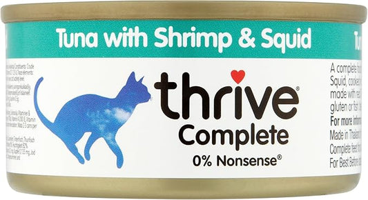 Thrive Complete Cat Food Tuna with Shrimp & Squid 12 x 75g