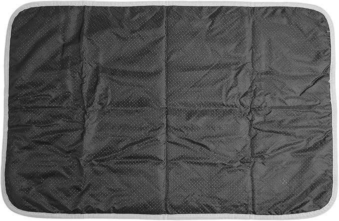 HEEPDD Pet Heating Pad, Pad for Indoor Outdoor Pets, Polyester Fleece Material, Ideal for Dogs and Cats Pet Heating, Self Warming Reusable Nan Dog Supplies (L)