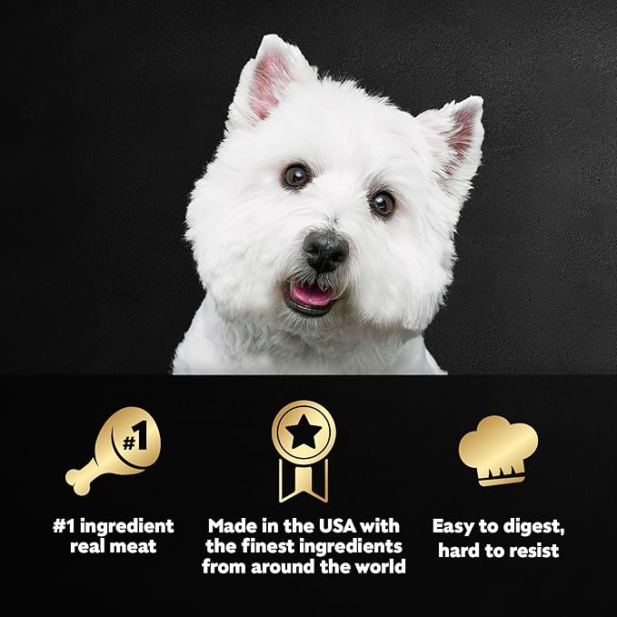Cesar Classic Loaf in Sauce Adult Wet Dog Food Porterhouse Steak Flavor, Wet Food for Dogs, 3.5 oz Easy Peel Trays, 24 Count