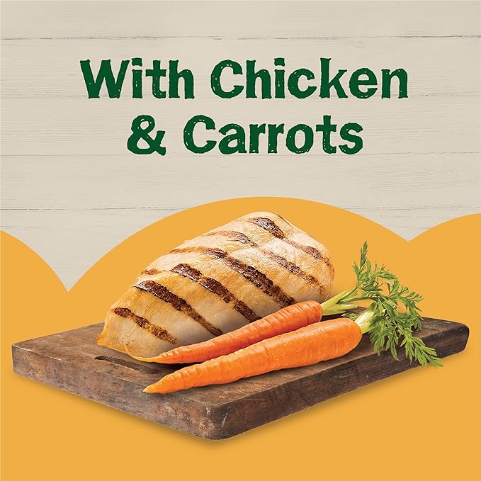 Friskies Pack of 12-5.5 OZ CANS Farm Favorites Pate` with Natural Chicken & Carrots (12) Cans
