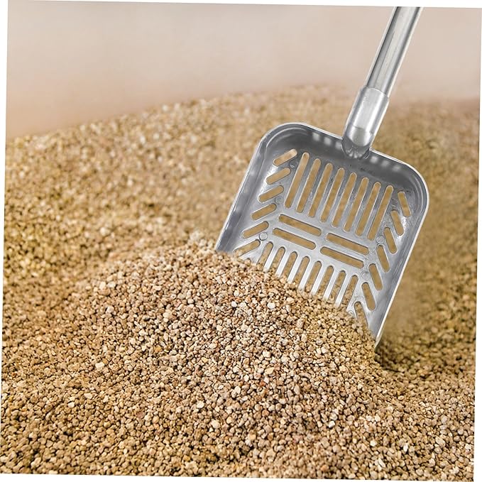 Handle Cat Litter Shovel Detachable Cleaning Tool for Easy Pet Poop Disposal Design for Cats and Dogs Effortless Cleaning
