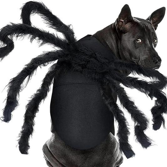 Pet Costume Dark Funny Spiders Animal Cosplay Dress Accessories Halloween Supplies Cosplay Furry Costume