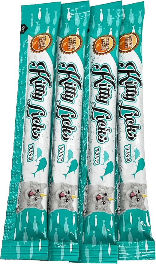 Rena's Recipe Kitty Licks Tuna Barrel (60 Tubes)