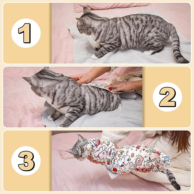 27.6''Cat Grooming Wrap,Cats Wrap for Cutting Nails,Ear Cleaning,Vet Visit Anti-Scratch Anti-Escape Restraint Swaddle,Cat Burrito Wrap L(Within 15lbs),Small Dog Grooming Tool