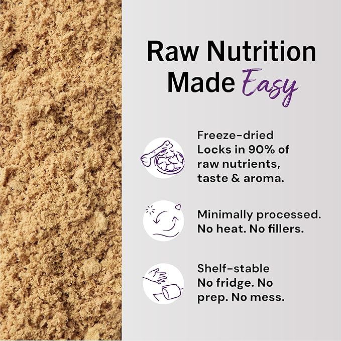 Stella & Chewy's Freeze-Dried Raw Cat & Kitten Food Topper - Magical Dinner Dust - Premium Cage-Free Chicken - Grain-Free, Protein-Rich - Perfect For Picky Eaters - 7 oz