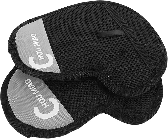 NUOBESTY 2pcs Reusable Double-Sided Pet Hair Removal Mitts with Static Reduction Technology for Cats Dogs Efficient Grooming Gloves for Fur Furniture Carpets and Car Seats Comfortable Fit