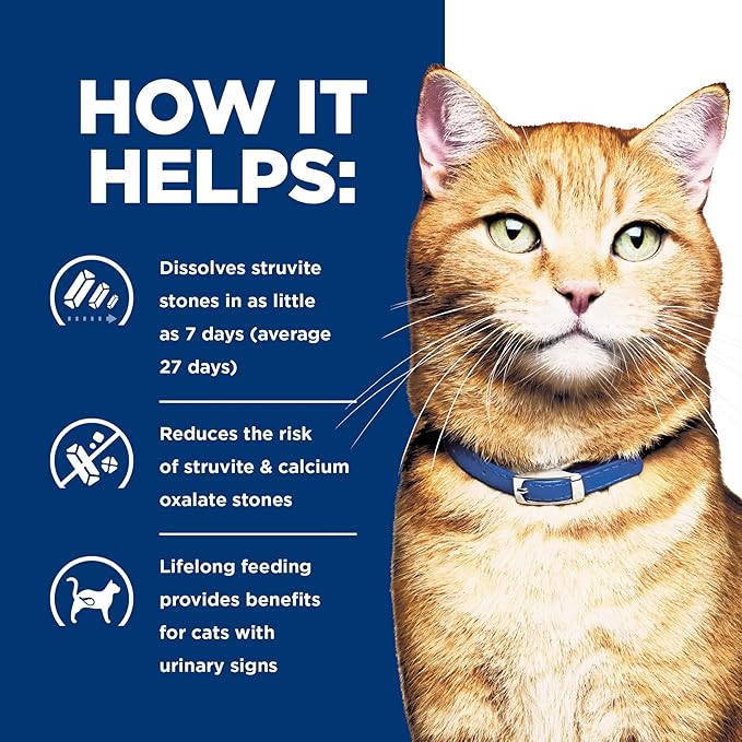 Hill's Prescription Diet c/d Multicare Urinary Care with Ocean Fish Wet Cat Food, Veterinary Diet, 5.5 oz. Cans, 24-Pack