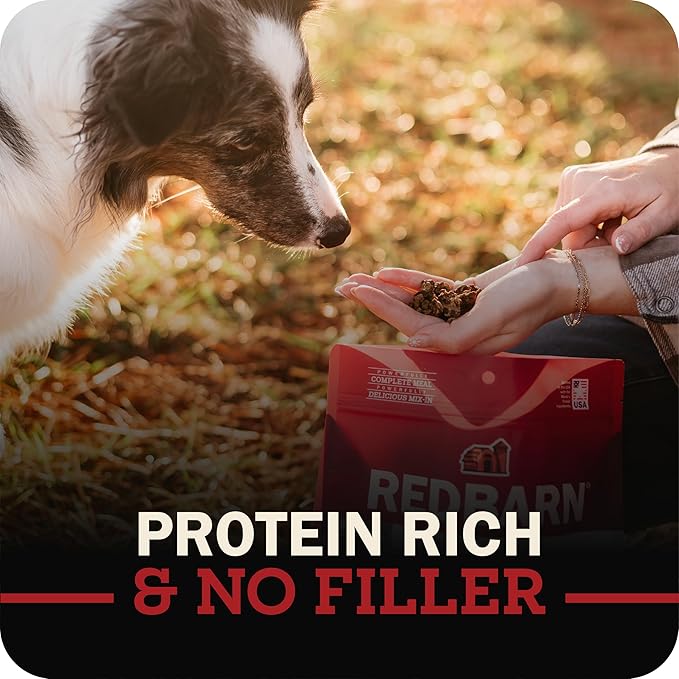 Redbarn Powerfood Air Dried Puppy Food - 93% Chicken & Chicken Organs - High Protein Non-GMO Dry Recipe to Support Healthy Growth, Development, Immunity & Digestive Health for All Breeds - 2lb
