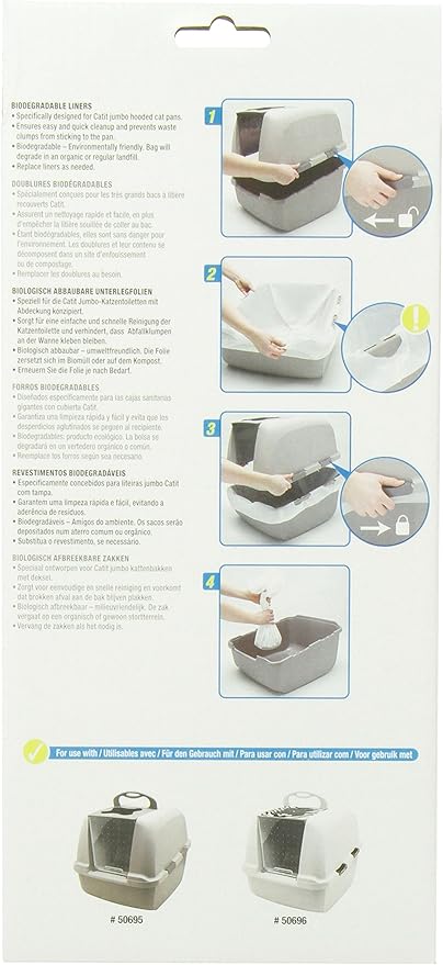 Catit Replacement Liner for Catit Jumbo Hooded Cat Litter Pan