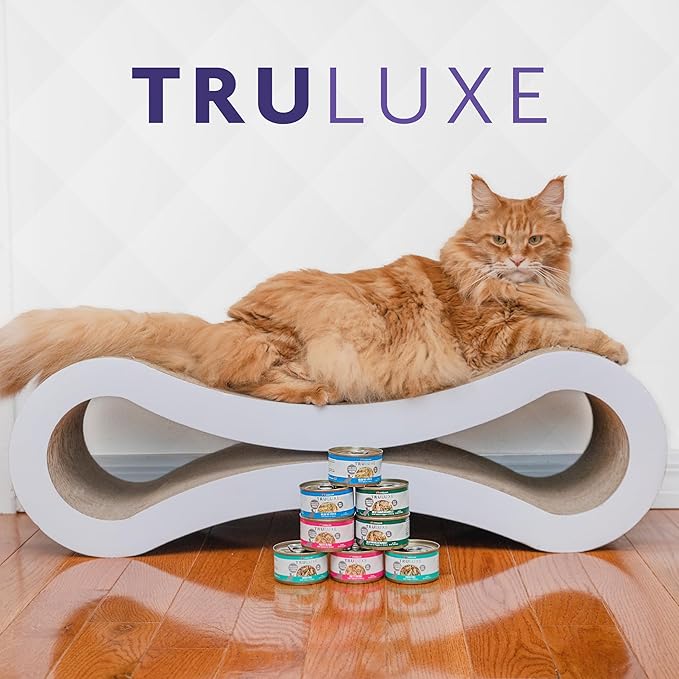 Weruva TruLuxe Cat Food, Pretty in Pink with Wild-Caught Salmon in Gravy, 6oz Can (Pack of 24)