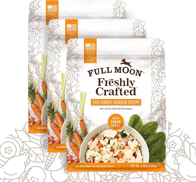 Full Moon® NAE Freshly Crafted Free Range Chicken Dog Food 64 OZ (Pack of 3)