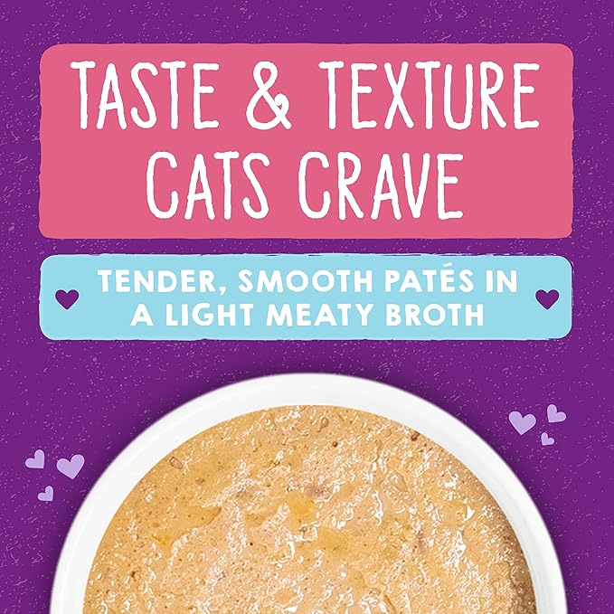 Stella & Chewy's Carnivore Cravings Purrfect Paté - Premium Grain-Free Wet Cat Food - Tuna & Pumpkin Recipe - High Protein with Bone Broth - Perfect for Picky Eaters - 5.2oz Cans (24 Pack)