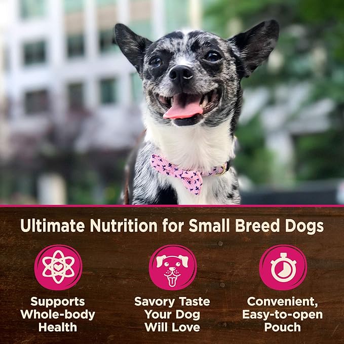 Wellness Core Grain Free Small Breed Mini Meals Chunky Variety Pack, 3 oz (Pack of 12)