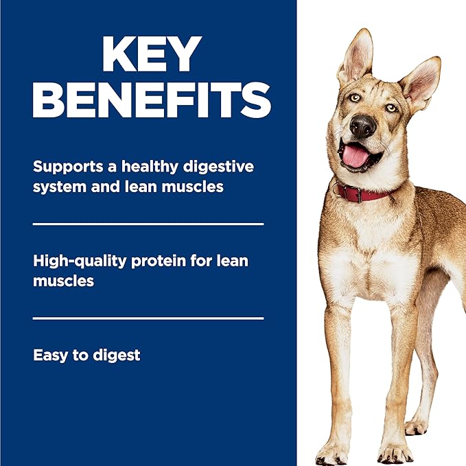 Hill's Science Diet Adult 1-6, Adult 1-6 Premium Nutrition, Wet Dog Food, Beef & Vegetables Stew, 12.8 oz Can, Case of 12