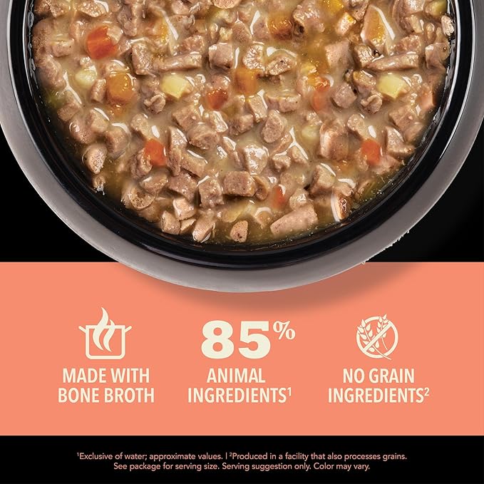 ACANA Chunks in Broth Wet Cat Food Salmon & Chicken Recipe 3oz Cans (12 Count)