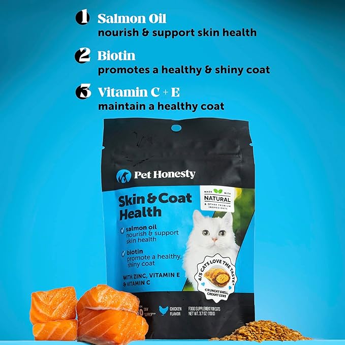 Cat Multivitamin & Skin Health Bundle – Multivitamin Chews 90 Day + Skin & Coat Health Chews 30 Day Supply